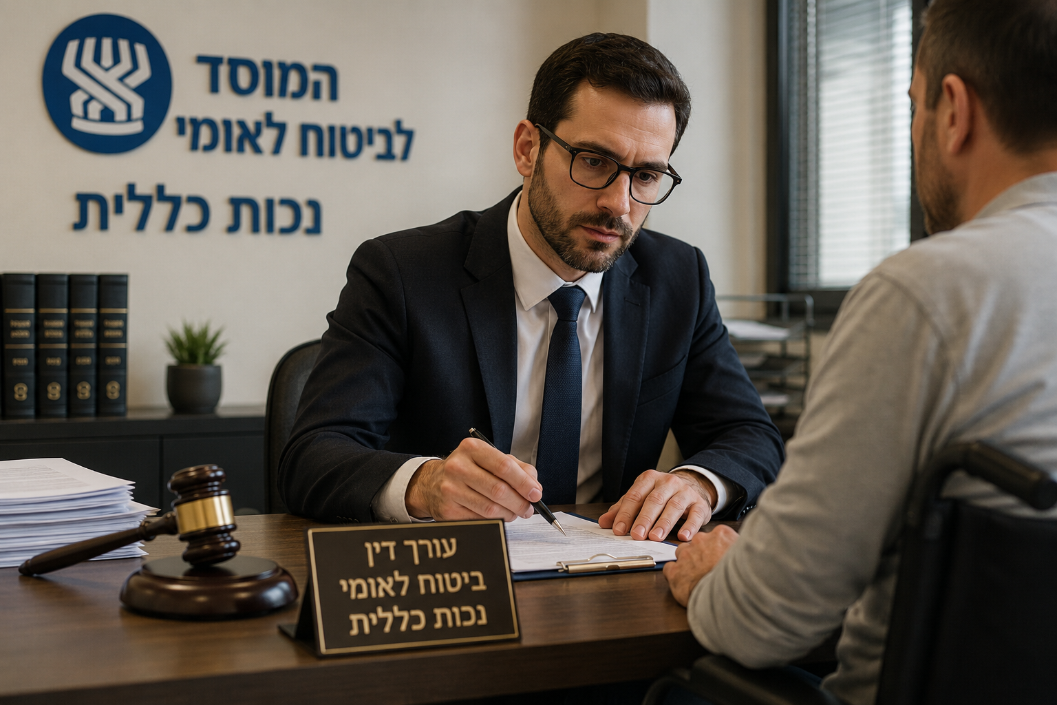 עורך דין ביטוח לאומי נכות כללית