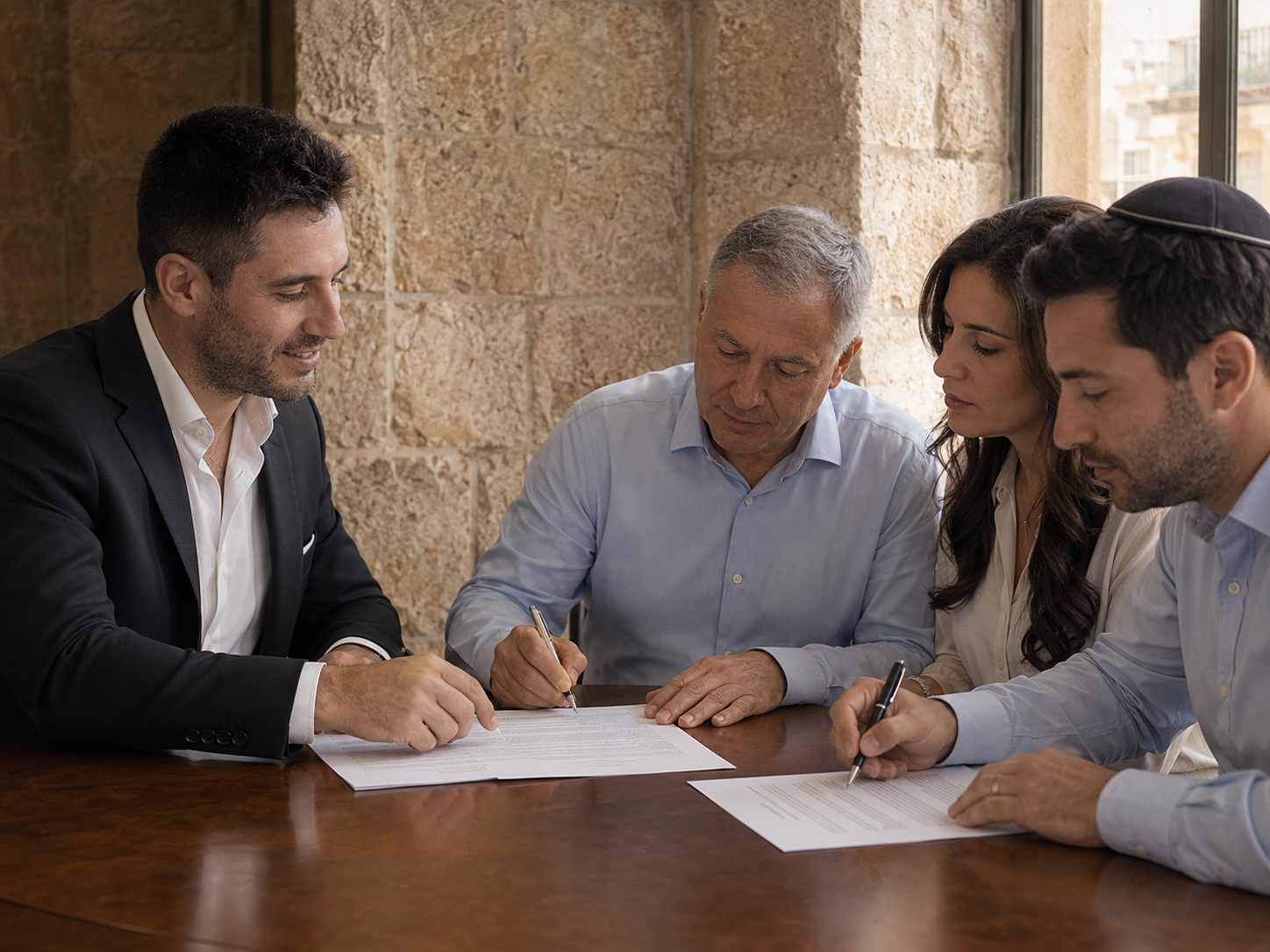 עורך דין צוואה בעדים בירושלים